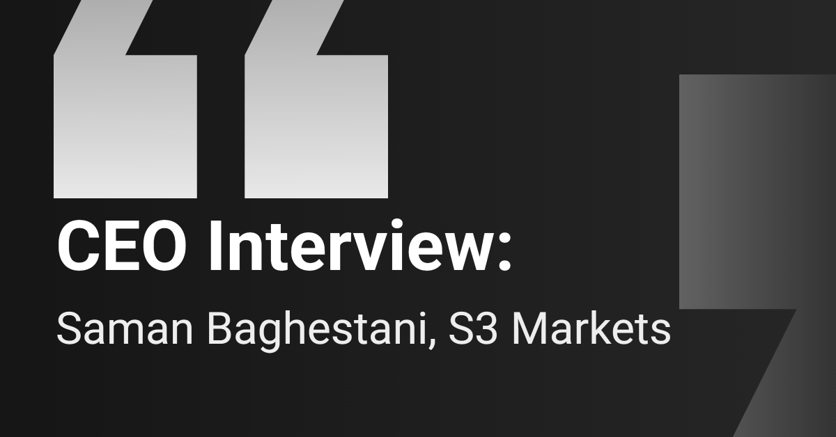 ceo-interview:-s3-markets
