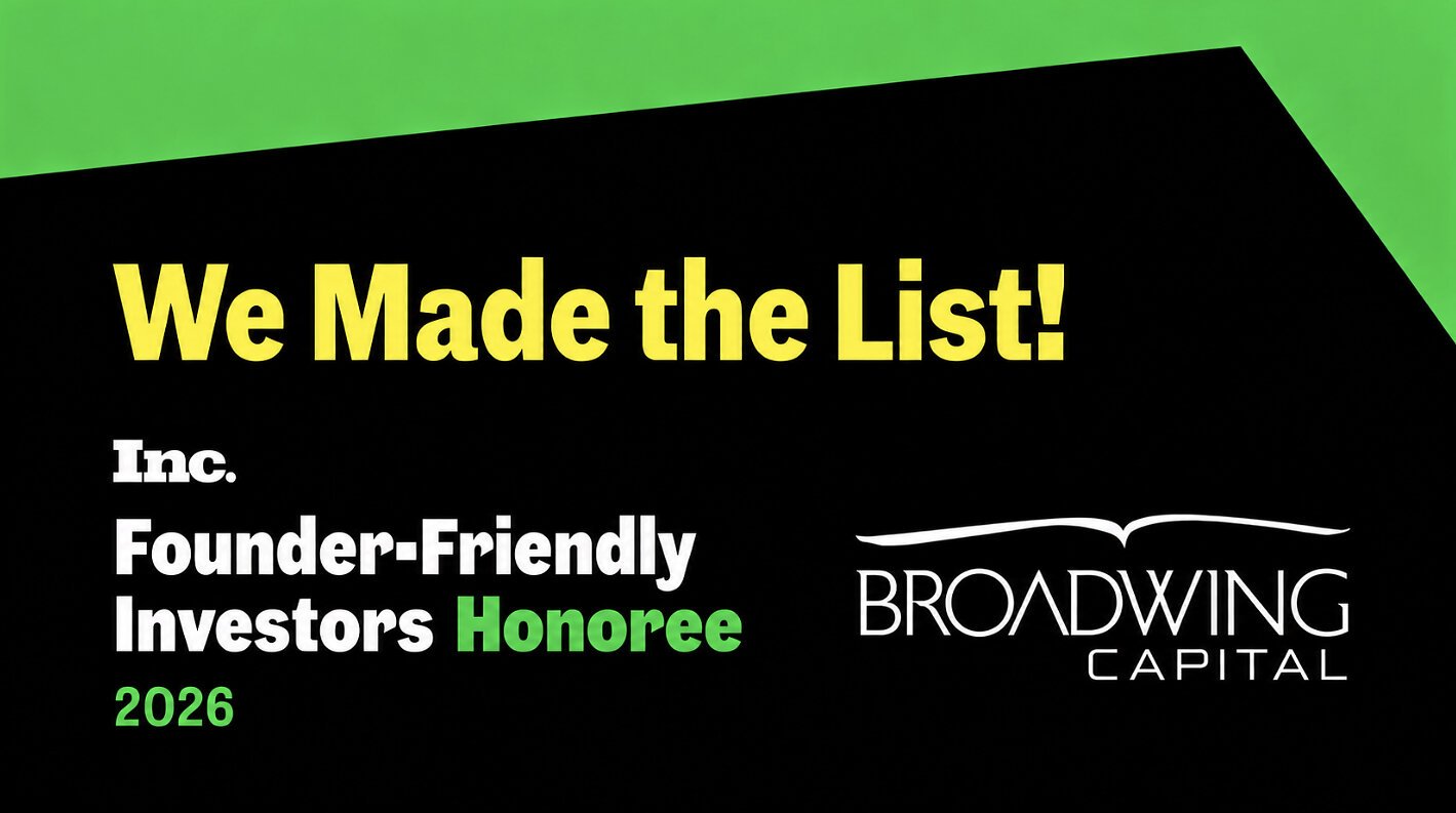 broadwing-capital-named-to-inc.’s-2026-founder-friendly-investors-list